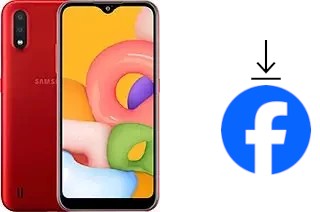 Cómo instalar Facebook en un Samsung Galaxy A01