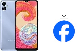 Cómo instalar Facebook en un Samsung Galaxy A04e