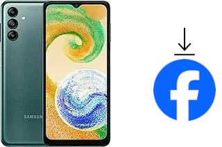 Cómo instalar Facebook en un Samsung Galaxy A04s