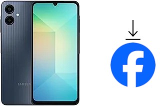 Cómo instalar Facebook en un Samsung Galaxy A06