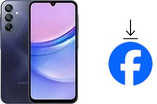 Cómo instalar Facebook en un Samsung Galaxy A15