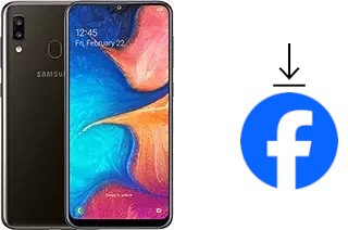 Cómo instalar Facebook en un Samsung Galaxy A20