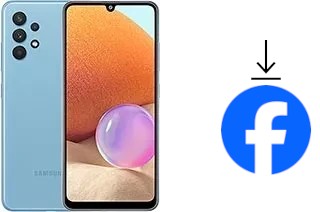 Cómo instalar Facebook en un Samsung Galaxy A32