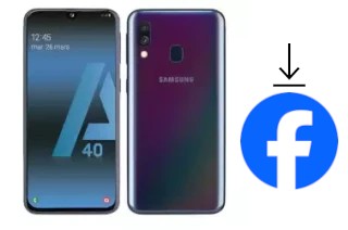 Cómo instalar Facebook en un Samsung Galaxy A40s