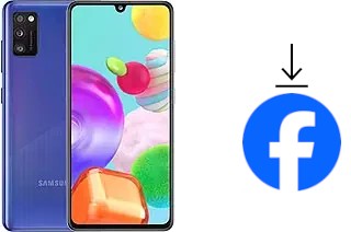 Cómo instalar Facebook en un Samsung Galaxy A41