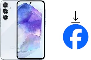 Cómo instalar Facebook en un Samsung Galaxy A55