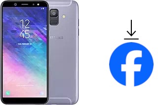 Cómo instalar Facebook en un Samsung Galaxy A6 (2018)