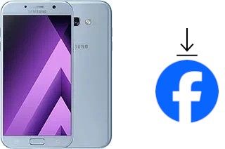 Cómo instalar Facebook en un Samsung Galaxy A7 (2017)