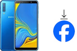 Cómo instalar Facebook en un Samsung Galaxy A7 (2018)