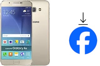 Cómo instalar Facebook en un Samsung Galaxy A8 (SCV32)