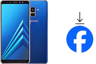 Cómo instalar Facebook en un Samsung Galaxy A8+ (2018)