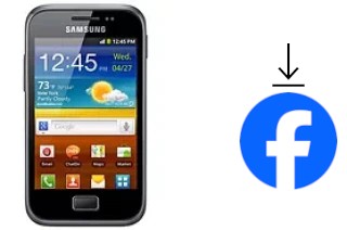 Cómo instalar Facebook en un Samsung Galaxy Ace Plus S7500