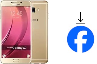Cómo instalar Facebook en un Samsung Galaxy C7