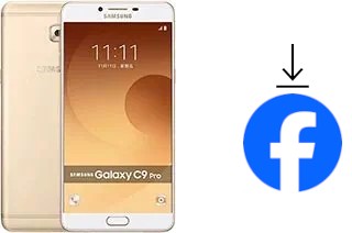 Cómo instalar Facebook en un Samsung Galaxy C9 Pro