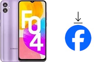 Cómo instalar Facebook en un Samsung Galaxy F04