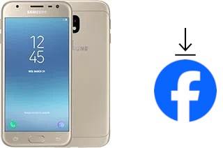 Cómo instalar Facebook en un Samsung Galaxy J3 (2017)