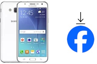 Cómo instalar Facebook en un Samsung Galaxy J7