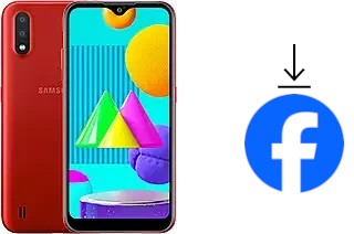 Cómo instalar Facebook en un Samsung Galaxy M01