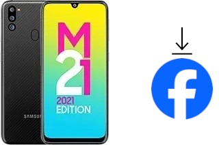 Cómo instalar Facebook en un Samsung Galaxy M21 2021