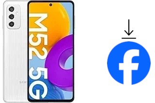 Cómo instalar Facebook en un Samsung Galaxy M52 5G