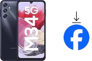 Cómo instalar Facebook en un Samsung Galaxy M34 5G