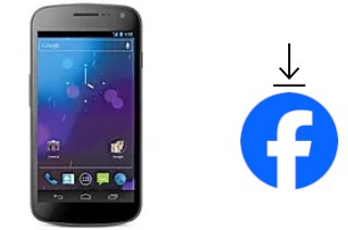 Cómo instalar Facebook en un Samsung Galaxy Nexus LTE L700