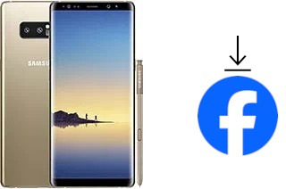 Cómo instalar Facebook en un Samsung Galaxy Note8