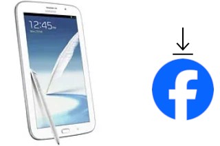 Cómo instalar Facebook en un Samsung Galaxy Note 8.0 Wi-Fi