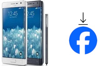 Cómo instalar Facebook en un Samsung Galaxy Note Edge