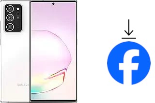 Cómo instalar Facebook en un Samsung Galaxy Note20+ 5G