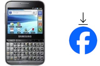 Cómo instalar Facebook en un Samsung Galaxy Pro B7510