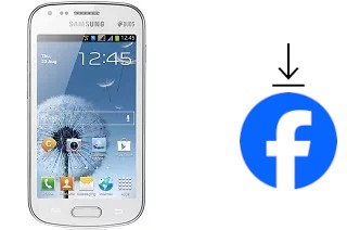 Cómo instalar Facebook en un Samsung Galaxy S Duos S7562