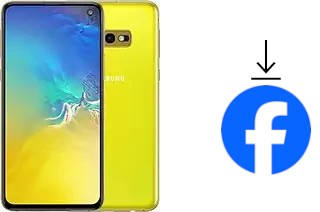 Cómo instalar Facebook en un Samsung Galaxy S10e