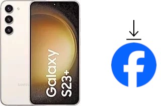 Cómo instalar Facebook en un Samsung Galaxy S23+