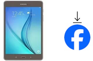 Cómo instalar Facebook en un Samsung Galaxy Tab A 8.0 (2015)