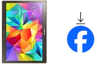 Cómo instalar Facebook en un Samsung Galaxy Tab S 10.5