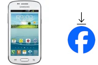 Cómo instalar Facebook en un Samsung Galaxy Trend II Duos S7572