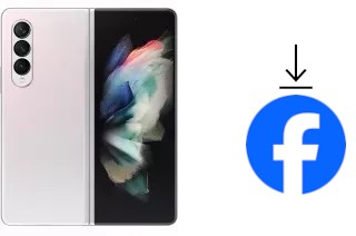 Cómo instalar Facebook en un Samsung Galaxy Z Fold3 5G