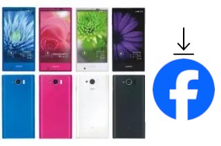 Cómo instalar Facebook en un Sharp Aquos Serie mini SHV31