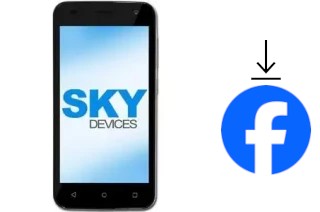 Cómo instalar Facebook en un Sky-Devices Sky Elite 4-5P