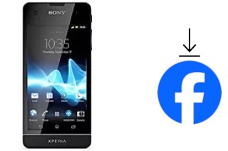 Cómo instalar Facebook en un Sony Xperia SX SO-05D