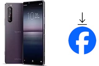 Cómo instalar Facebook en un Sony Xperia 1 II