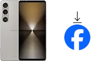 Cómo instalar Facebook en un Sony Xperia 1 VI