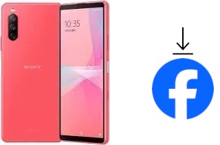 Cómo instalar Facebook en un Sony Xperia 10 III Lite