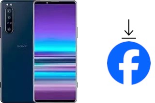 Cómo instalar Facebook en un Sony Xperia 5 Plus