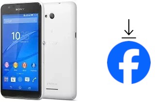 Cómo instalar Facebook en un Sony Xperia E4g Dual