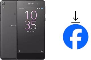 Cómo instalar Facebook en un Sony Xperia E5