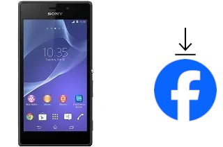 Cómo instalar Facebook en un Sony Xperia M2 Aqua