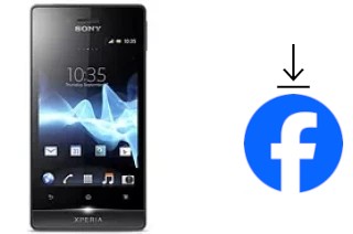 Cómo instalar Facebook en un Sony Xperia miro