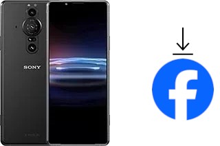 Cómo instalar Facebook en un Sony Xperia Pro-I